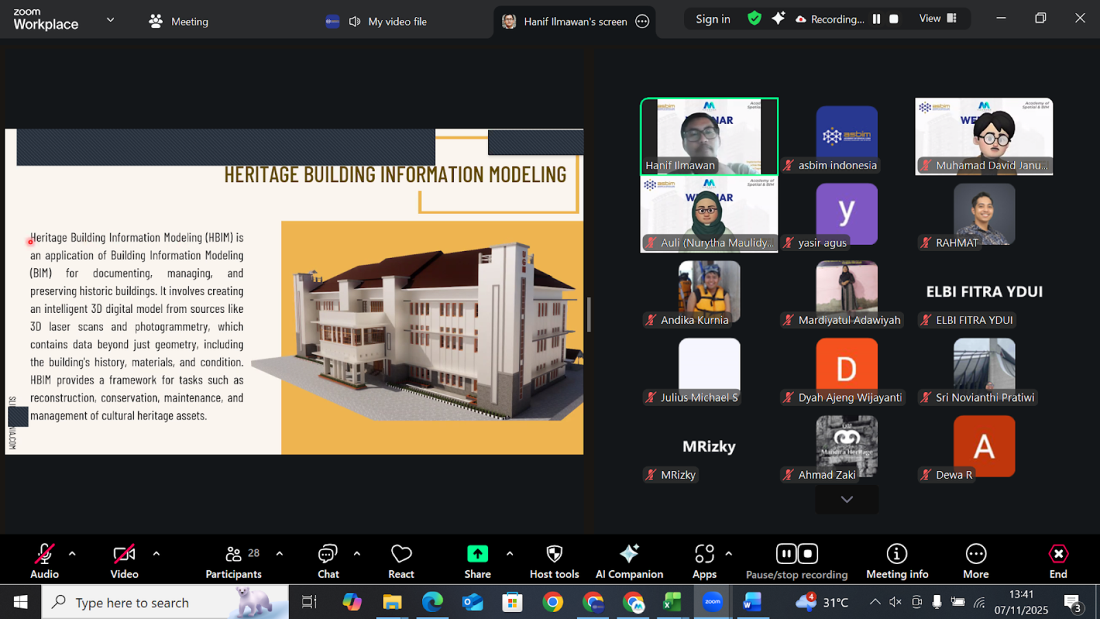 Implementasi BIM 4D untuk Manajemen Bangunan Cagar Budaya